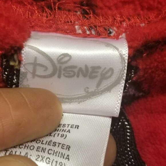 Disney | Adult Size Red Mickey Mouse Pajama Pants (Size 2XL) - Picture 2 of 8